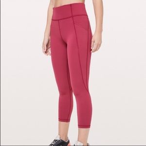 Lululemon Tome to Sweat tight 23”/ Star Ruby/4